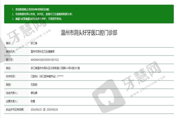 温州好牙医口腔门诊部