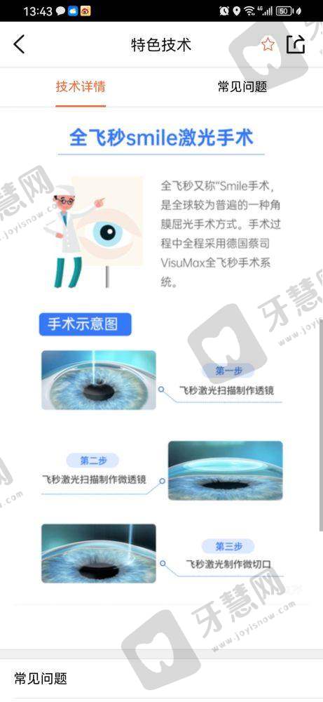 眼科相关项目价格表