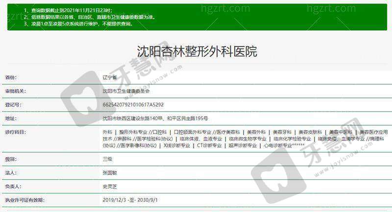 沈阳杏林整形外科医院怎么样?