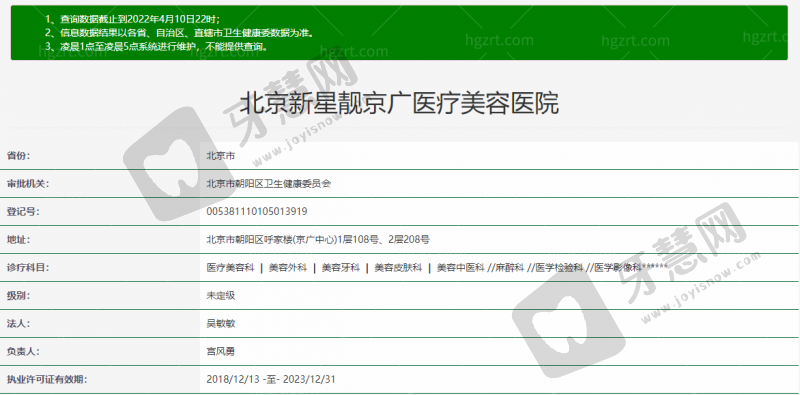 北京新星靓医疗美容医院医生简介