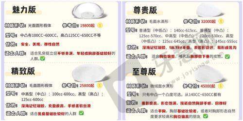 杭州时光整形价格表查询——其他整形项目收费情况